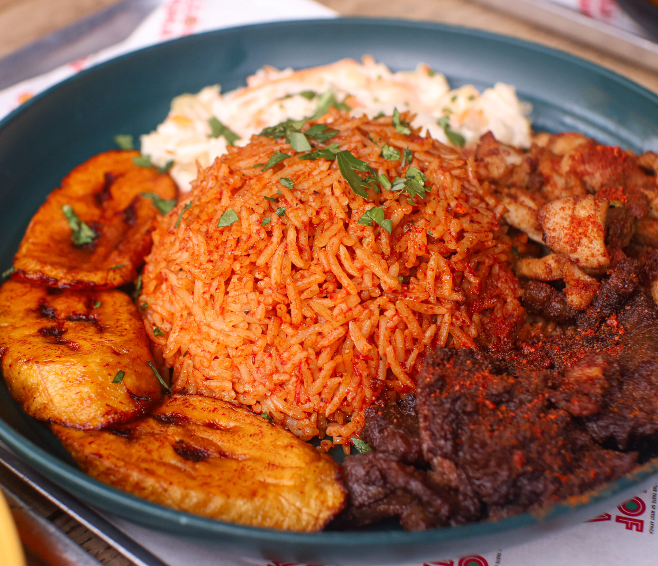 Mixed meal (side profile)